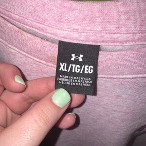 Under Armour Light Pink Pullover